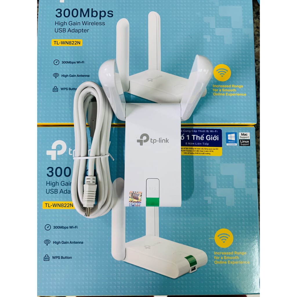 USB THU SÓNG WIFI TP-LINK 822N