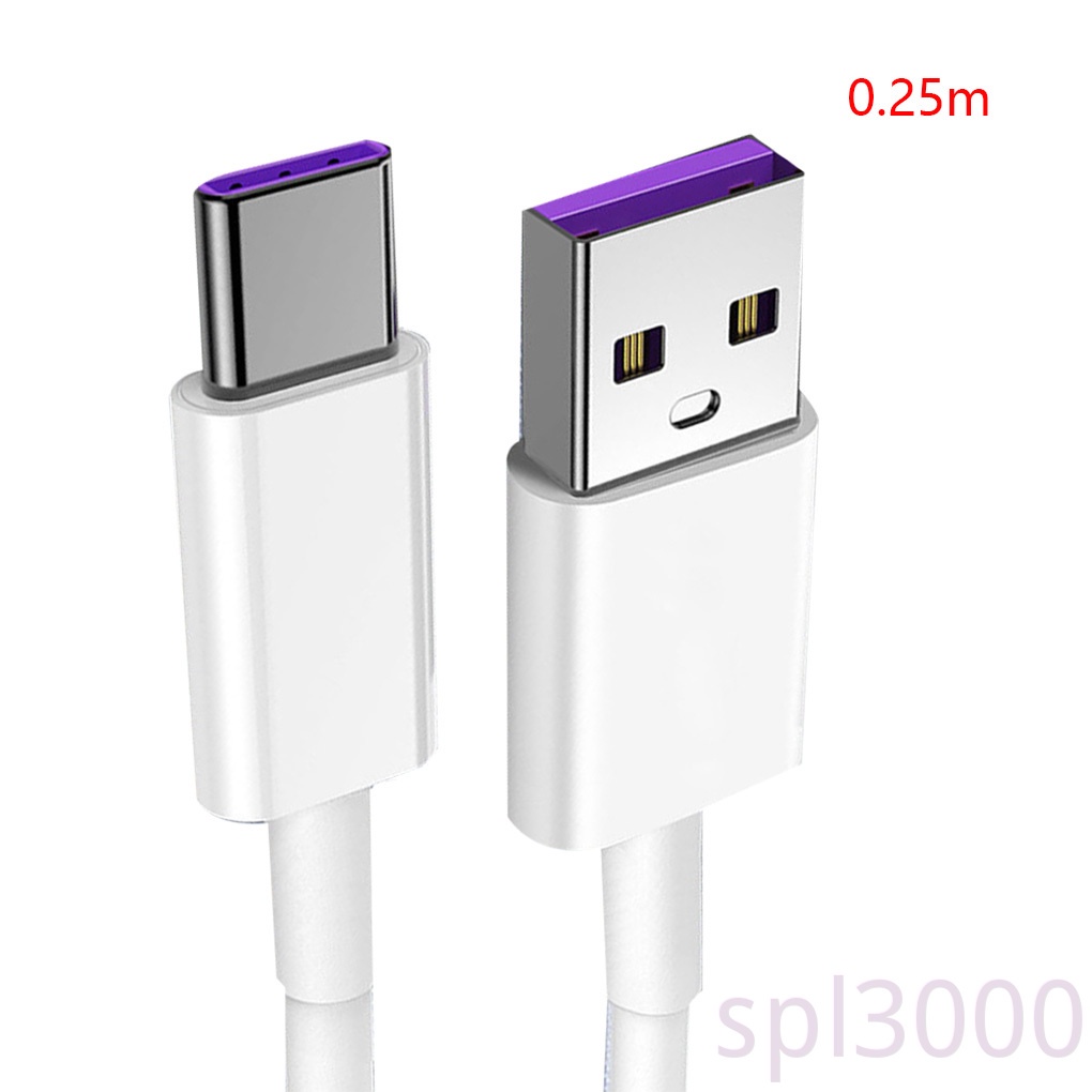 Cáp sạc nhanh USB Type C thay thế dài 1m cho điện thoại Huawei Samsung 5A