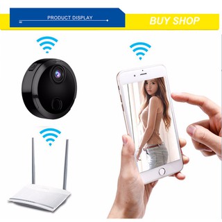 Camera Mini Wifi HDQ15 Hỗ Trợ Hồng Ngoại Ban Đêm Kết Nối Với Điện Thoại