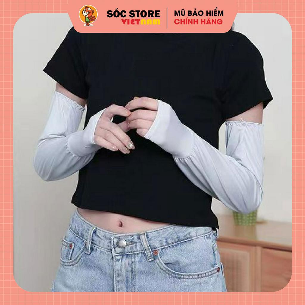 Cặp Găng Tay Ống Chống Nắng Chống Tia UV dày dặn, thoáng mát SocstoreVietNam