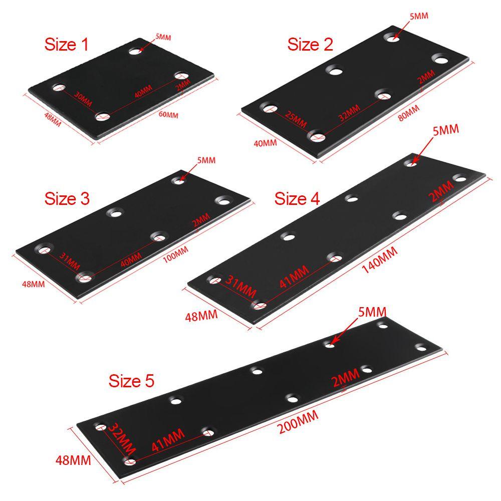 Set 2 Tấm Cố Định Góc Tủ Bằng Thép Không Gỉ