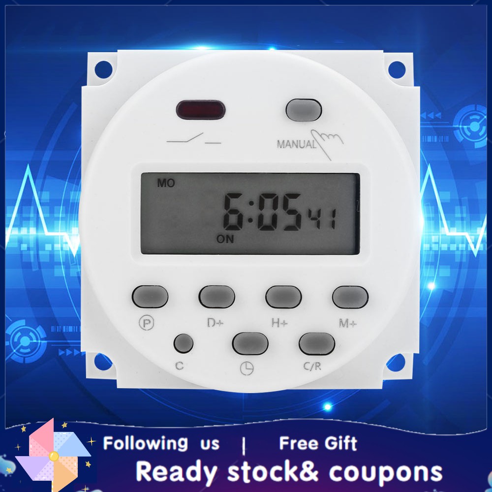 Công Tắc Hẹn Giờ Mini Chuyên Dụng Cn101A Dc 12v