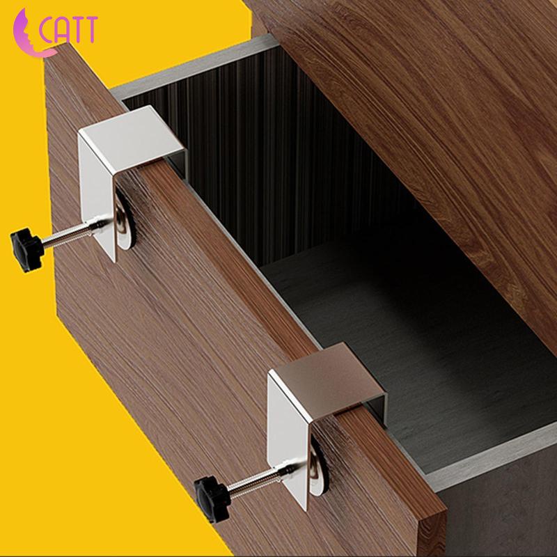 Set 2 Kẹp Cố Định Điều Chỉnh Đồ Gỗ Bằng Thép Không Gỉ Dadada1