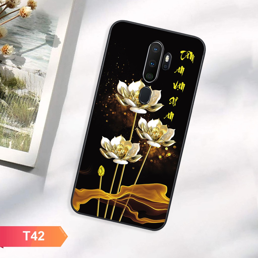 HÀNG NEW  Ốp Oppo A5/A9 2020 in hình may mắn tài lộc bình an