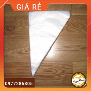 Túi bắt bông kem hình tam giác  nhiều size SÉT 100 túi