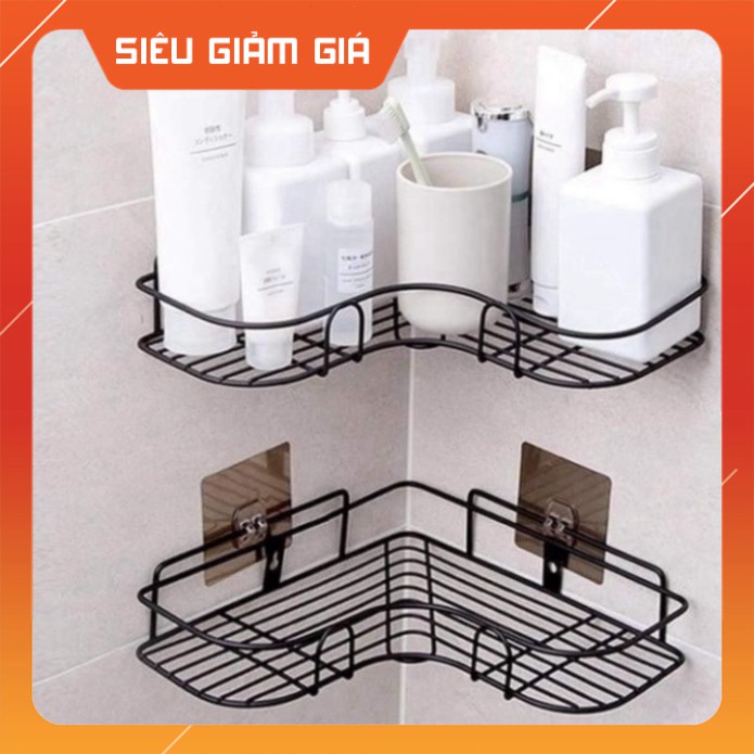 KỆ SẮT DÁN GÓC TƯỜNG GÓC VUÔNG CÁCH ĐIỆU [1 CÁI] | BigBuy360 - bigbuy360.vn