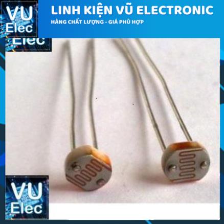 Cảm Biến Ánh Sáng 5MM (QUANG TRỞ CDS) ( 01 Chiếc )
