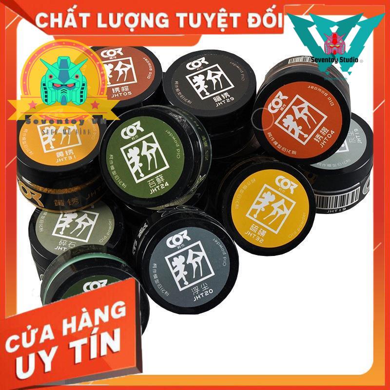 Bột pigment giả gỉ sét bùn đất, hiệu ứng cho mô hình quân sự, mô hình gundam các loại 30ml