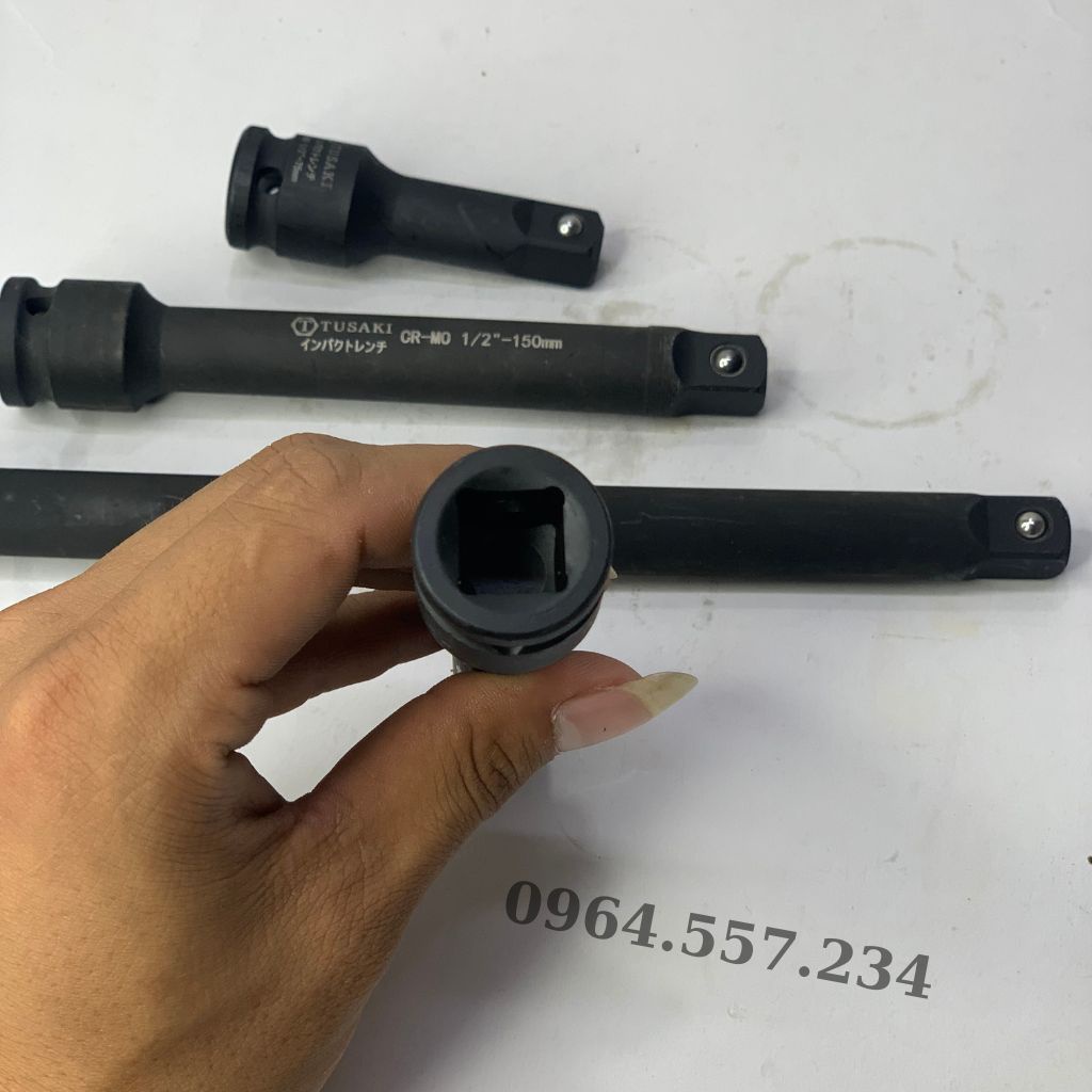 Đầu Khẩu, Đầu Nối 1/2" inch, Đầu Nối Ngắn Dài Đủ Các Số TUSAKI-JAPAN