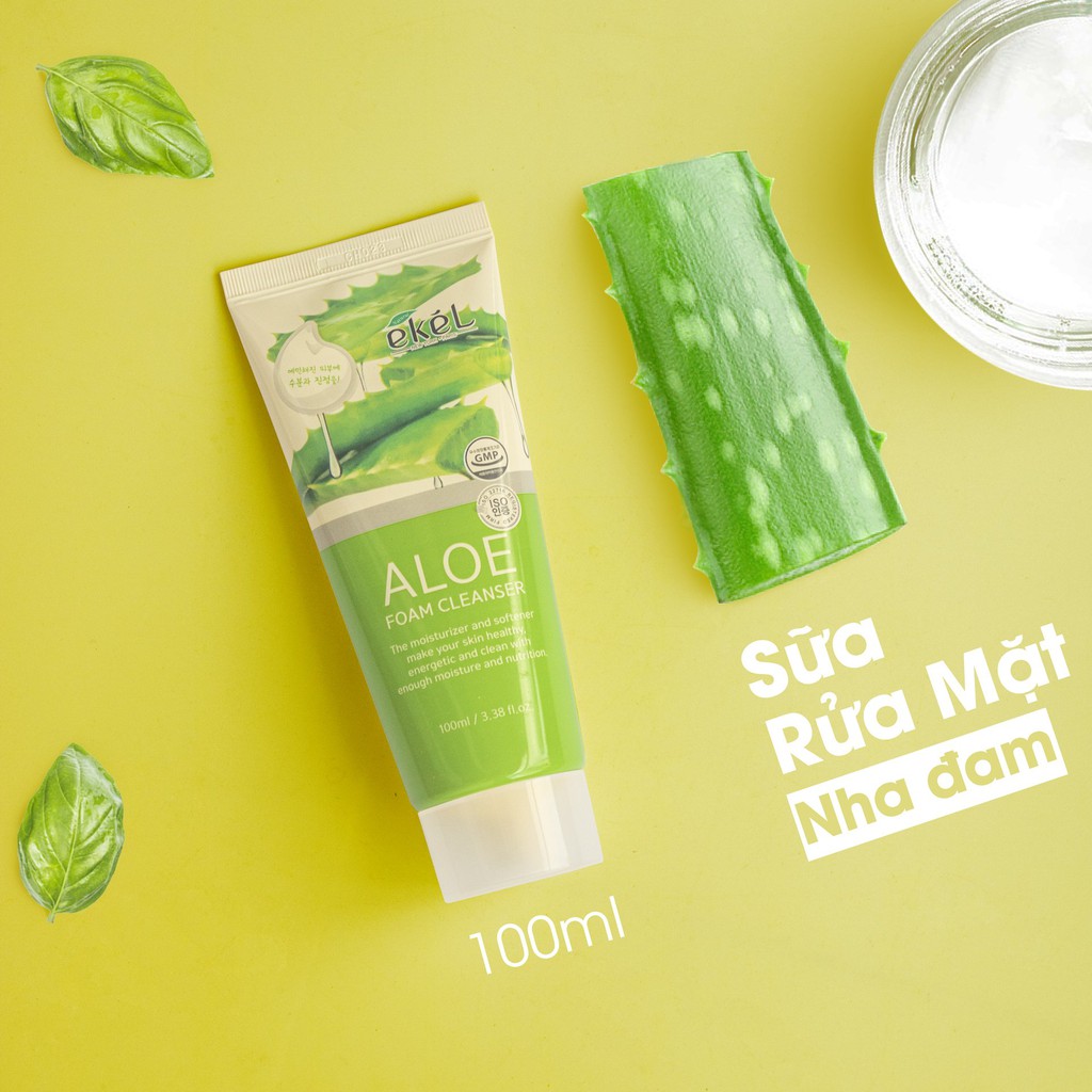 Sữa rửa mặt Nha đam Ekel 100 ml