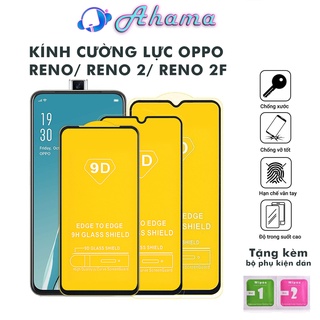 Kính Cường Lực Oppo Reno  2F 2Z Full Màn Hình Và Trong Suốt  Độ Cứng 9H+ Siêu Mượt Tặng Kèm Khăn Lau