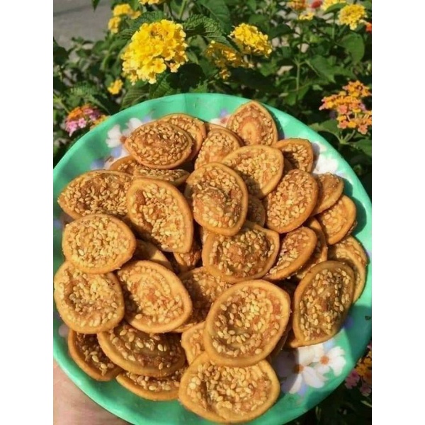 Bánh Tai Heo Mè Beo Béo Túi 500gr,  Hàng ngon nhà làm
