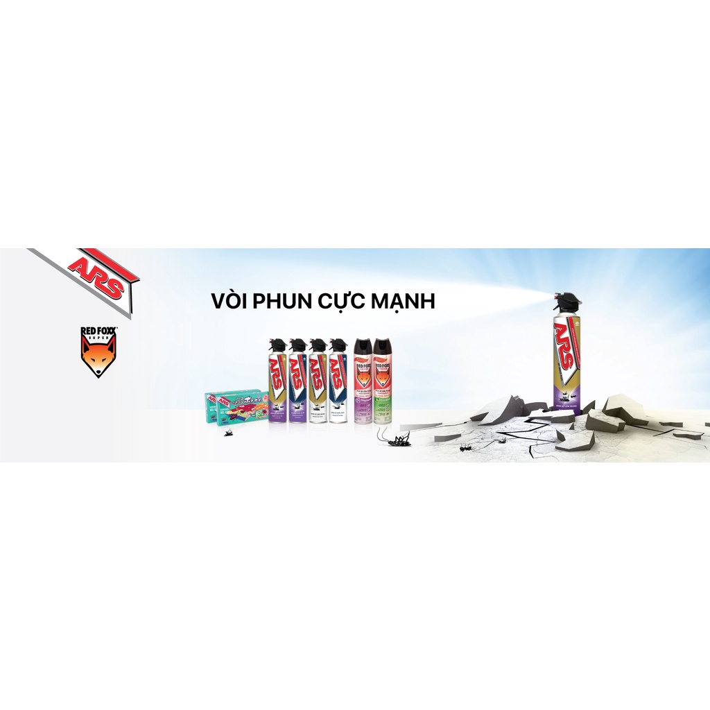 Bình xịt diệt côn trùng Redfoxx 600ml - Hương Chanh mùi hương dịu nhẹ diệt sạch mọi côn trùng bình xịt muỗi/kiến/gián