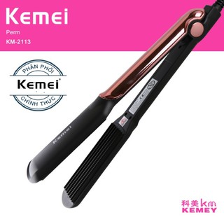 Máy bấm tóc có chỉnh nhiệt kemei 2113 - hàng nhập khẩu