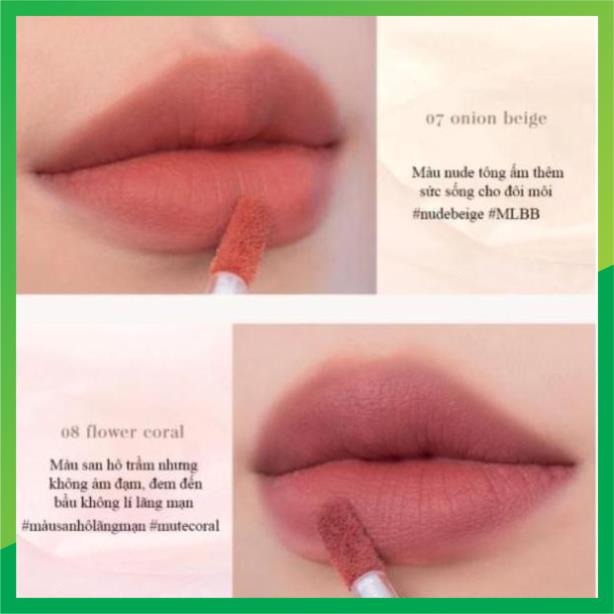 Son Kem Lì, Siêu Mịn Môi Hàn Quốc Romand See Through Matte Tint 3.8g _hanquocmypham2022