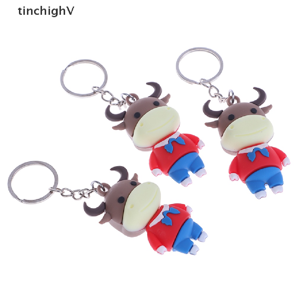 Móc Khóa Hình Búp Bê Bò Ox Năm 2021