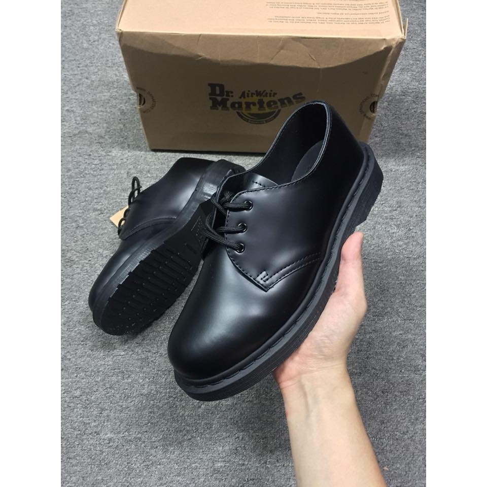 Dr martens 1461 mono black ( ảnh thật tự chụp)