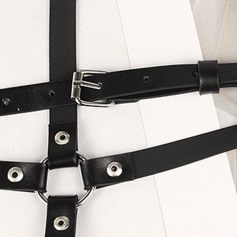 Thắt Lưng Bằng Da PU Có Khóa Cài Trang Trí Cho Nữ