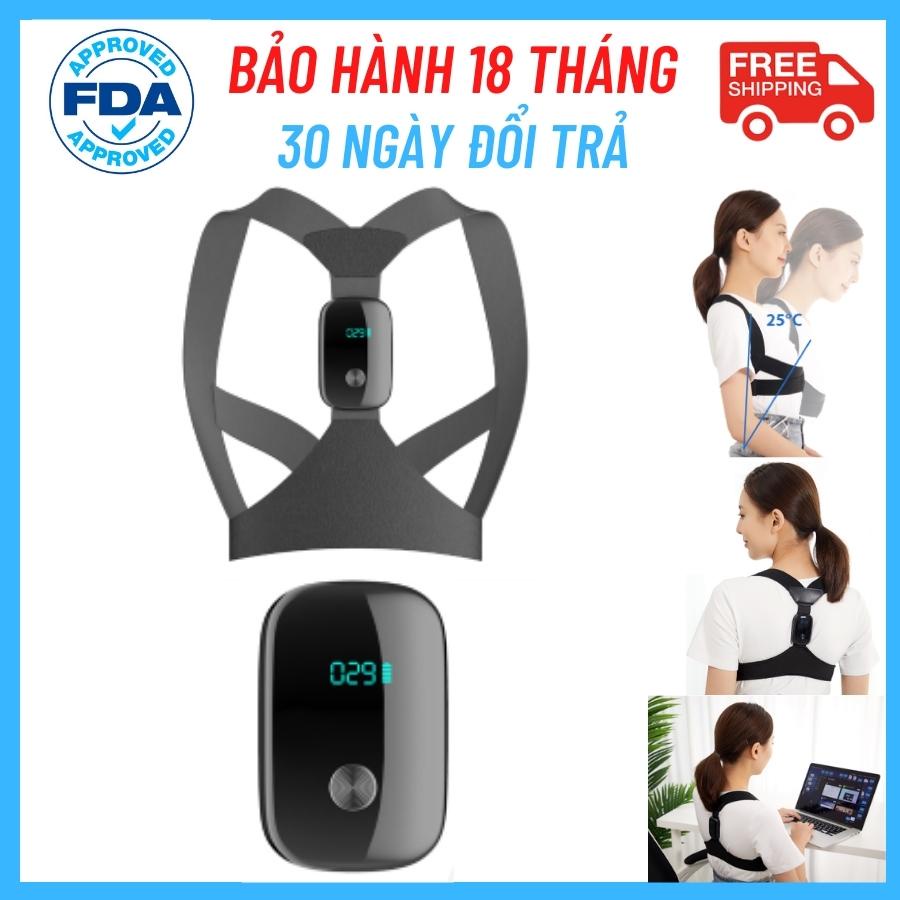 Đai chống gù lưng Giữ dáng thông minh cao cấp Cho mọi lứa tuổi Hỗ trợ bảo vệ vai gáy HACHIKO