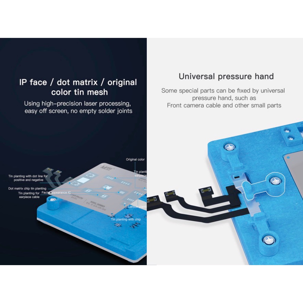 Bộ đế + Vỉ làm IC Face ID MaAnt MR-01 : X đến 14PRM