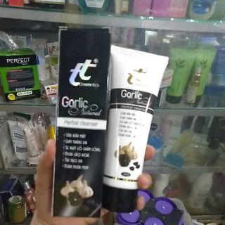 Sữa rửa mặt tỏi đen TT garlic natura dành cho nam