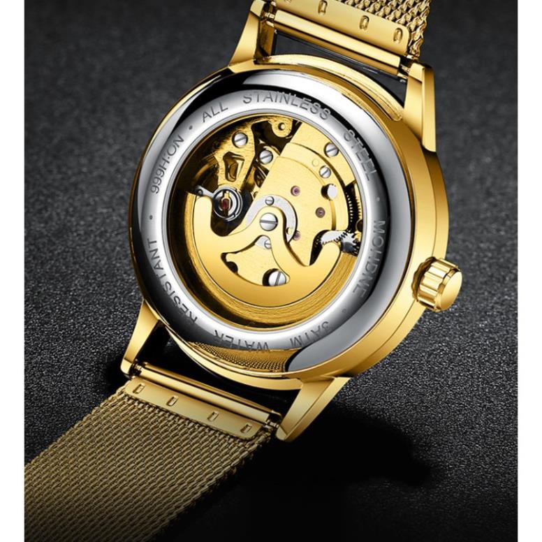 Đồng hồ cơ nam lộ máy FNGEEN chính hãng tuyệt đẹp, thiết kế lịch lãm, mạnh mẽ, phong cách hiện đại ( Mã: FC01)