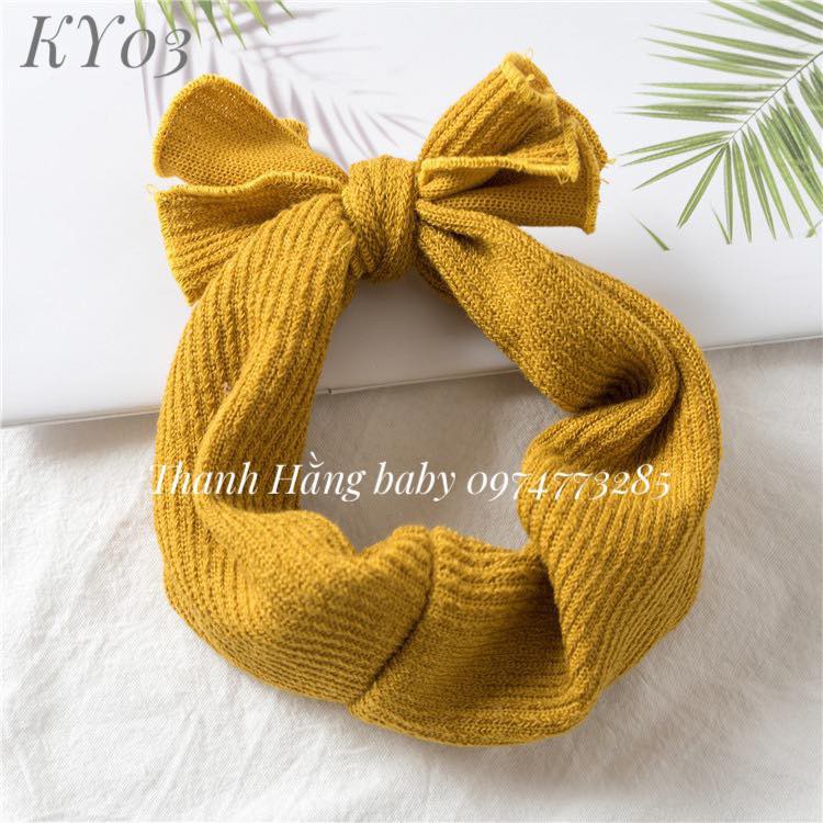 Turban Nơ Xinh Xắn Cho Bé Gái Thanh Hằng Baby Từ 0 - 1 Tuổi