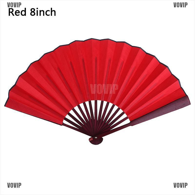 Quạt cầm tay vải lụa phong cách Trung Hóa độc đáo thời trang