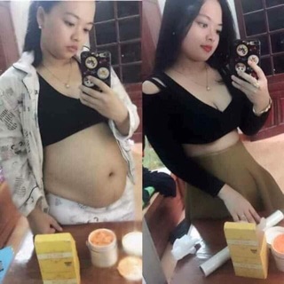 Kem tan mỡ Cô Bông + Nịt Bụng