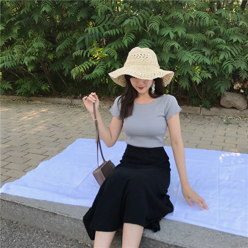 ÁO THUN MỎNG CROTOP ULZZANG THỜI TRANG NỮ - EMILYSHOP