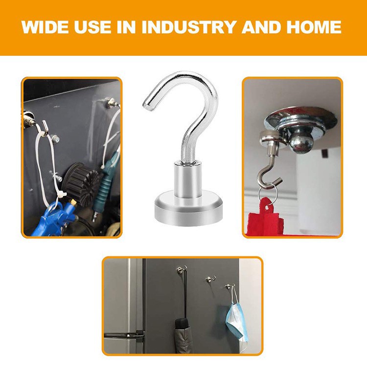 Móc Treo Đồ Nam Châm Thiết Kế Thông Minh Chịu Lực Tốt 88270