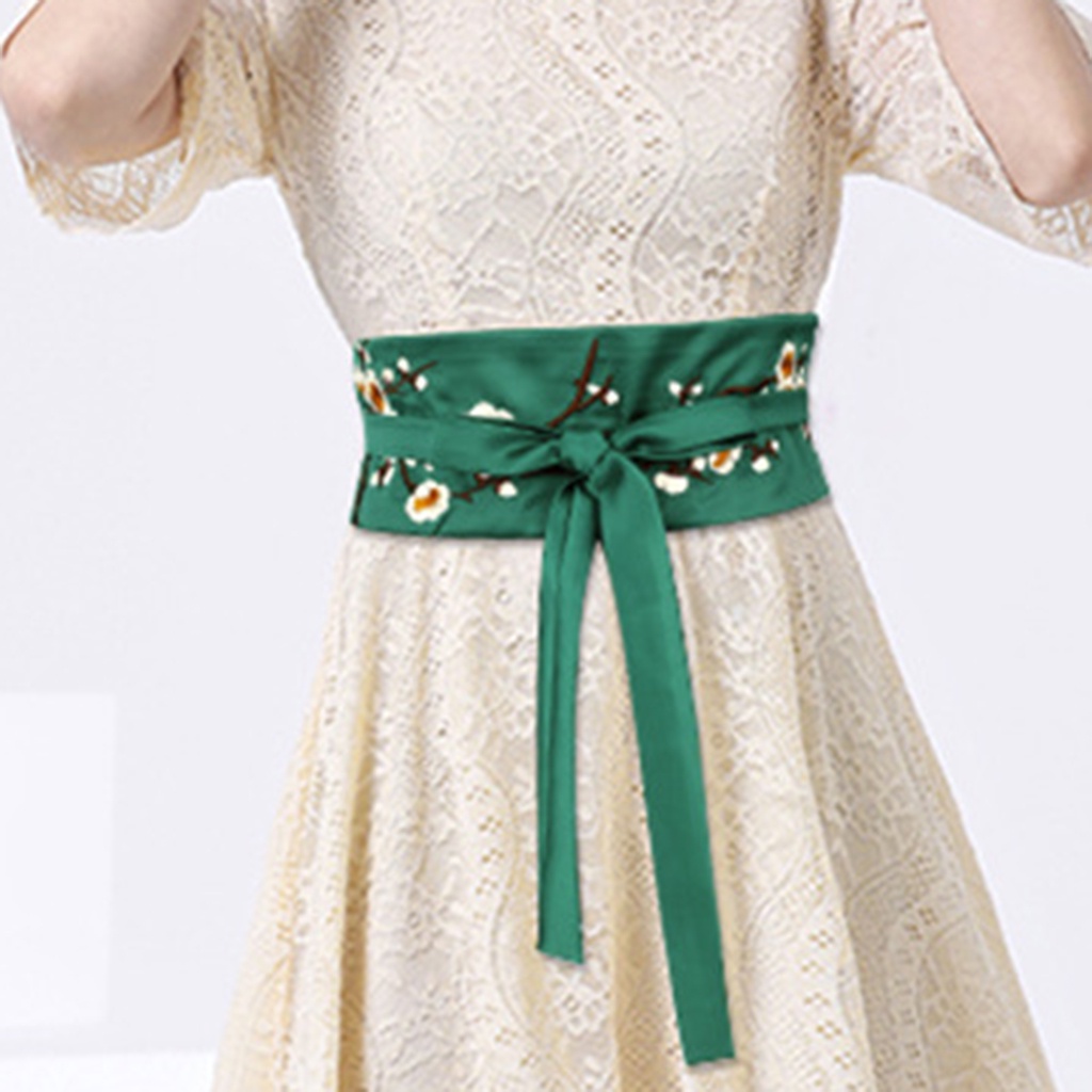 Thắt Lưng Thêu Hoa Phong Cách Vintage Cho Nữ