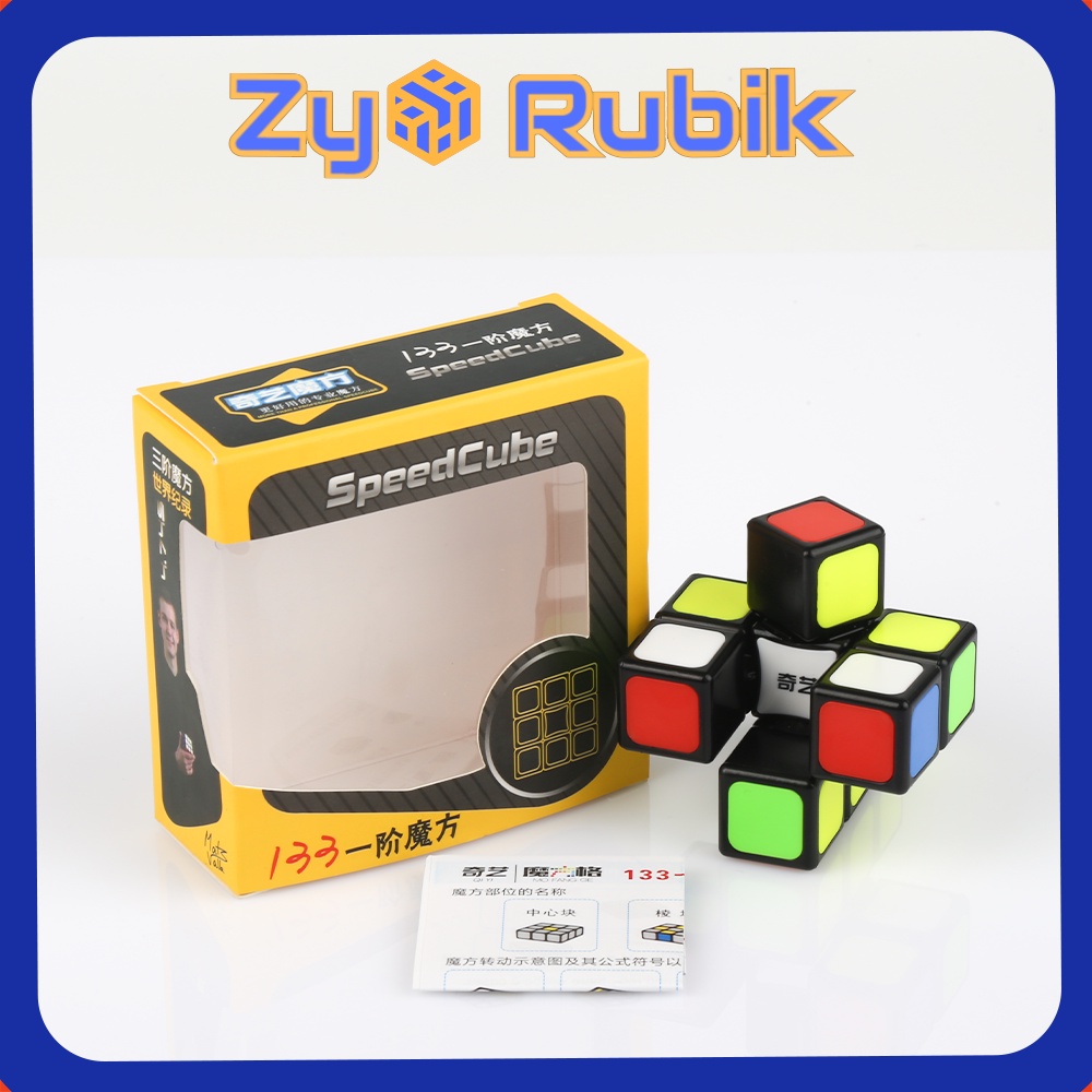 Rubik Biến Thể 1x3x3 QiYi Black - QIYI SUPER FLOPPY 1X3X3 - ZyO Rubik