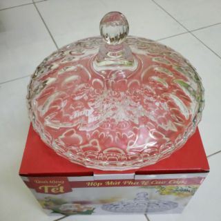 Hộp Mứt Pha Lê Cao Cấp