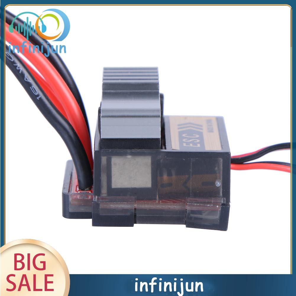 Bộ Điều Khiển Tốc Độ Động Cơ Chổi Than Hsp 320a 1/8 1/10 Esc Cho Xe Hơi/Tàu Thuyền