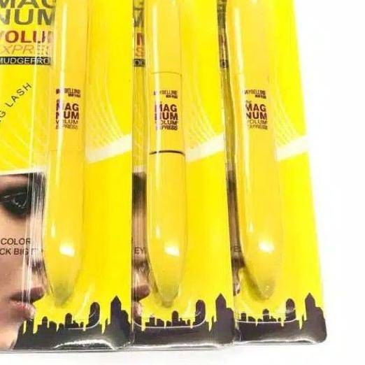 (Hàng Mới Về) Mascara Và Bút Kẻ Mắt Maybelline Magnum Chống Nước Chống Mồ Hôi 297