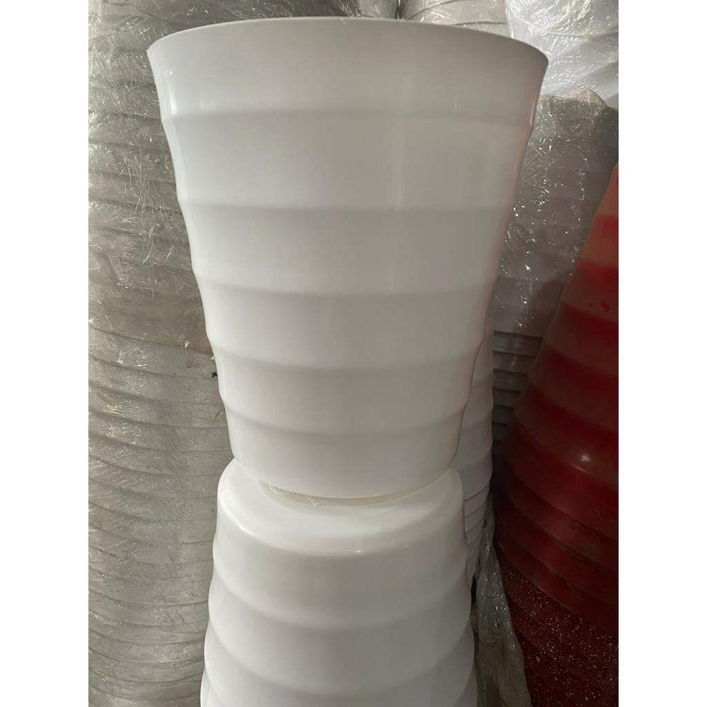 Chậu nhựa Tròn cm trồng cây thật ,cây giả đủ size