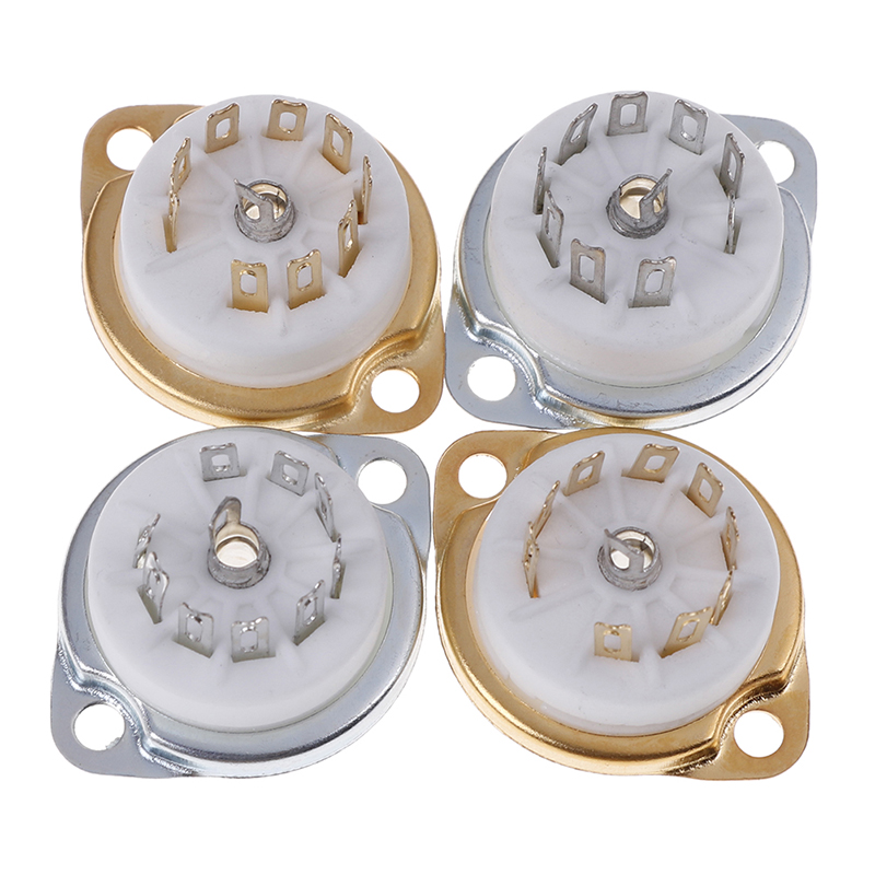 1 Đầu Nối Bằng Gốm 9pin Cho EL84 ECC82 6922