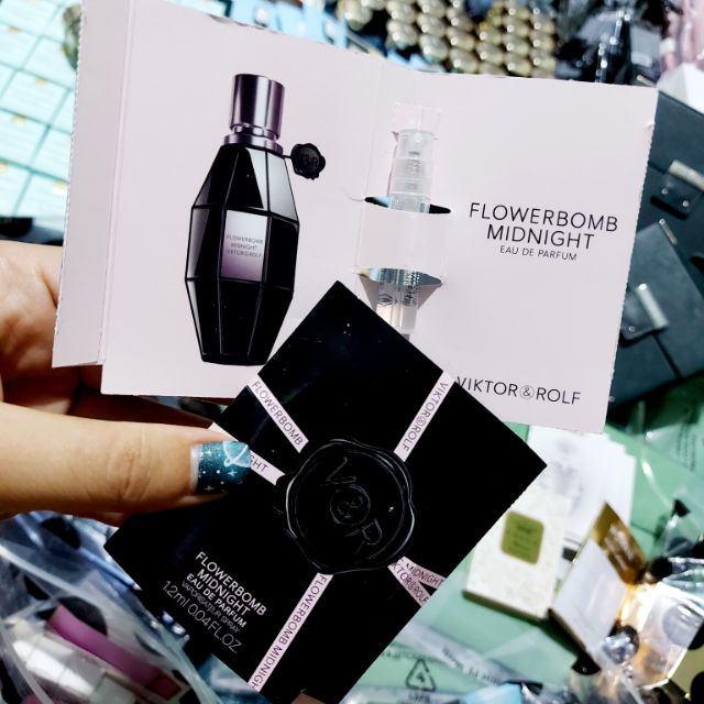 [ Vial 1.2ml ] Mẫu Thử Nước hoa Viktor&amp;Rolf Flowerbomb MidNight