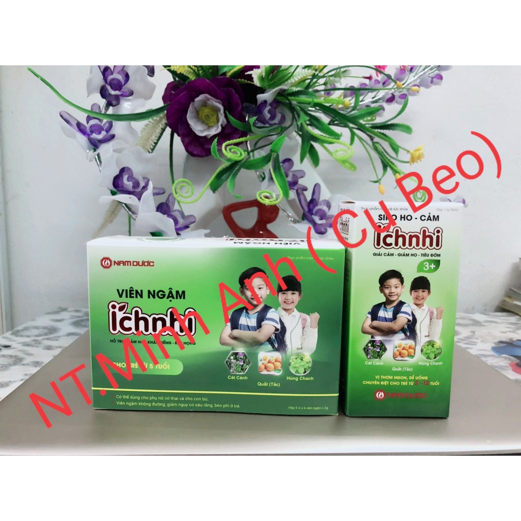 Siro  cho trẻ em Ích Nhi