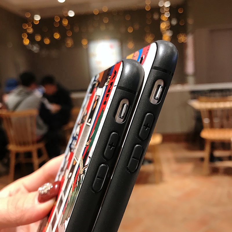 Ốp điện thoại họa tiết hoạt hình độc đáo cho iPhone 8 7 6s 6 x XR XS Max Plus | BigBuy360 - bigbuy360.vn