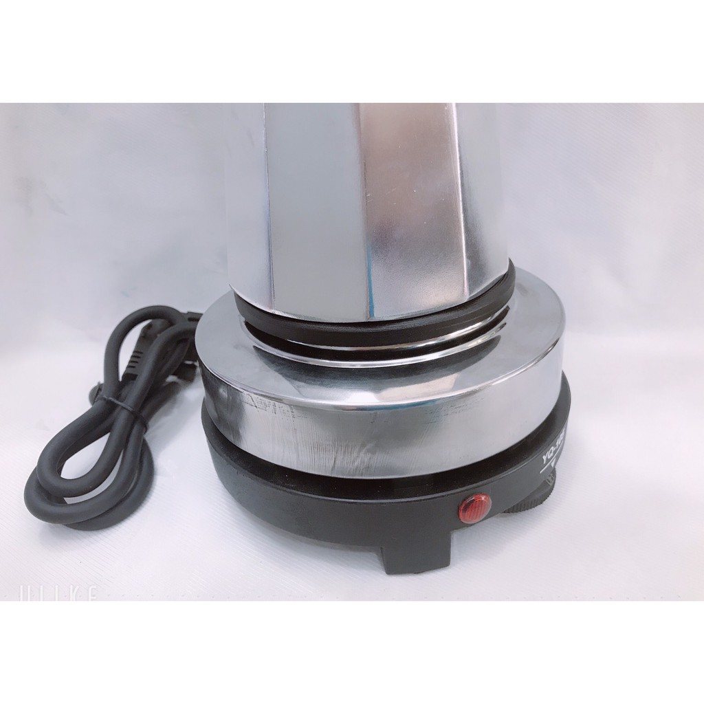 BẾP ĐIỆN CHUYÊN DỤNG PHA CAFE Moka Pot KÈM BÌNH PHA CAFE 50ML - 150ML - 330ML