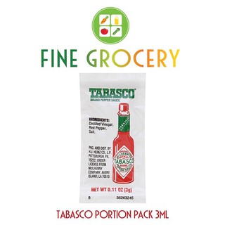 Sốt Ớt Đỏ Hiệu Tabasco 3ml