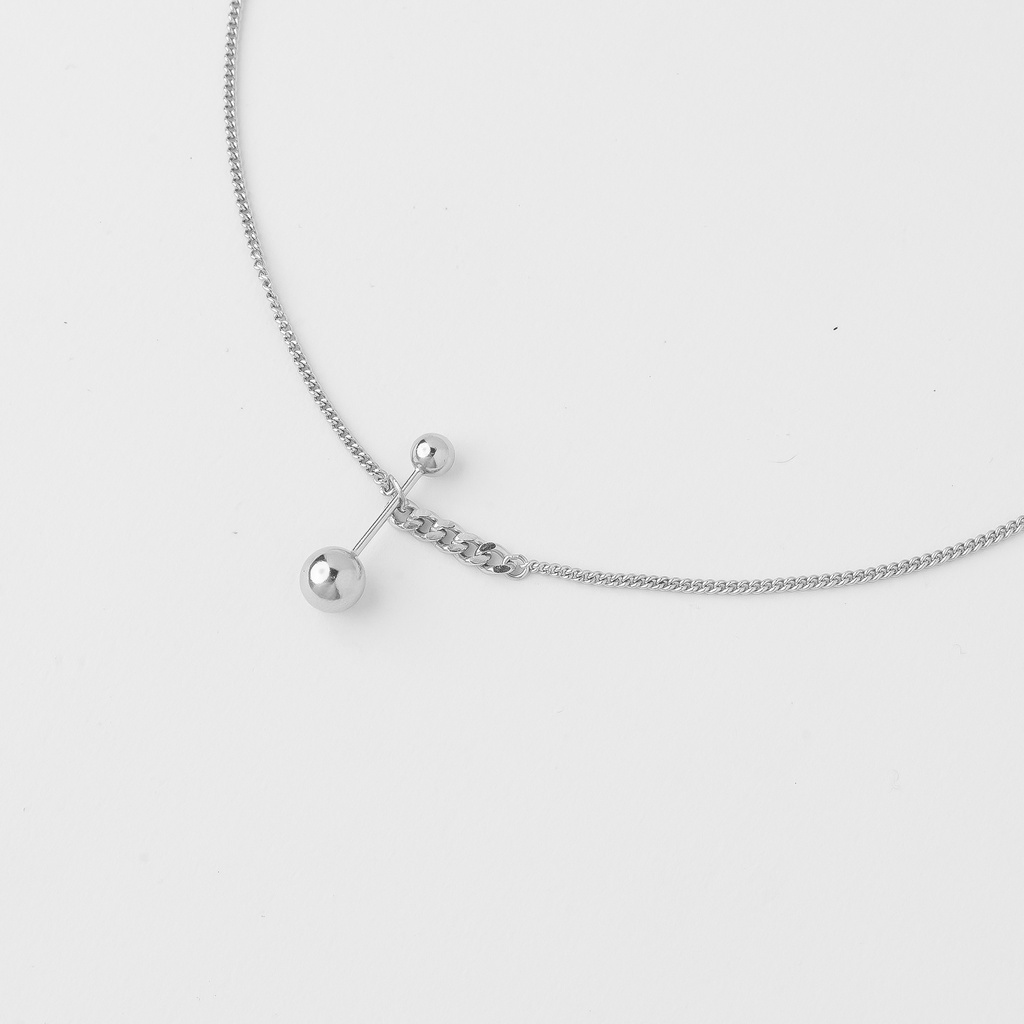 Dây chuyền Bạc Nữ 925 - Mạ Bạch Kim Cá Tính - KaT Jewelry