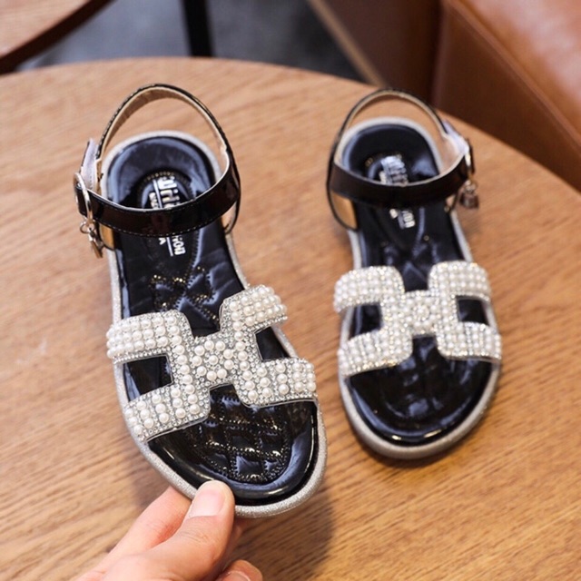 Giày sandal đính hạt size 26-36