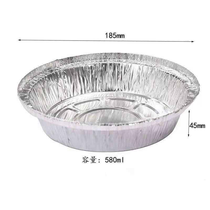 Bát nhôm to - bát giấy bạc 1 lần dùng nướng bánh, nướng thực phẩm, làm khuôn bánh