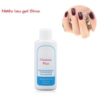 Nước lau gel,tẩy móng,rửa cọ Sina
