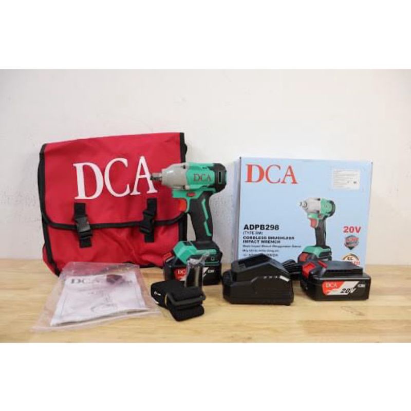 (ST) Máy siết bu lông 20V (Ko chổi than) DCA ADPB298 BM