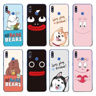 Ốp điện thoại TPU chống sốc hình gấu cho OPPO Realme 3 OPPO A7 2018