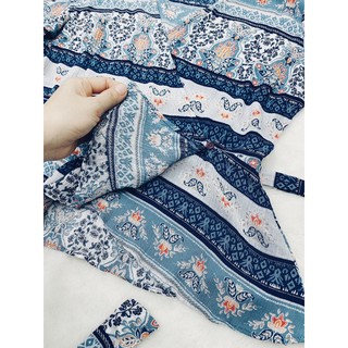 Áo kiểu đắp chéo xk